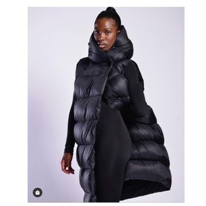 Dejroune Milan Full Length Puffer Vest